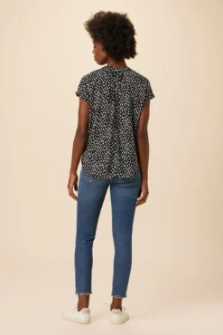 Renata Ecovero Blouse - Italia 6 Renata Ecovero Blouse - Italia -Swish Drape Sales 12 0607 Renata Italia Dot 3