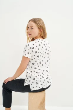 Leif Reverie Slub Tee - Camden Floral -Swish Drape Sales 1335 Leif Camden Print 1442 web 4bc0806c 12ee 49ea 92db 1ff94eefc173