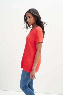 Leif Reverie Slub Tee - Carmine 6 Leif Reverie Slub Tee - Carmine -Swish Drape Sales 1335 Leif Carmine 0612 web 3c071062 b7d9 4563 b972 188c63b1ca9a