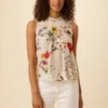 Jocelyn Washable Silk Blouse - Provence Ivory