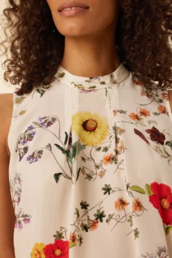 Jocelyn Washable Silk Blouse - Provence Ivory -Swish Drape Sales 1364R1 Jocelyn Provence Ivory 4