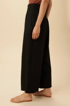 Theo Tencel Twill Pant - Black 7 Theo Tencel Twill Pant - Black -Swish Drape Sales 13 10274 Theo Twill Black 2