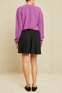 Evelyn Paris Rib Skirt - Black -Swish Drape Sales 1551 Evelyn Black 13035 web 5967e44c 55af 416a 828d 8e1f1a107043