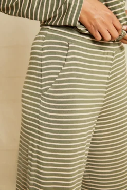 Lark Dream Knit Pajama Pants - Vine And Rose -Swish Drape Sales 211013 AV October ECOMM 0236LarkPJBottomAmsterdamStripeVineRose 6004 web f8bd6646 45a3 42e2 810a a4eb9b3745c5