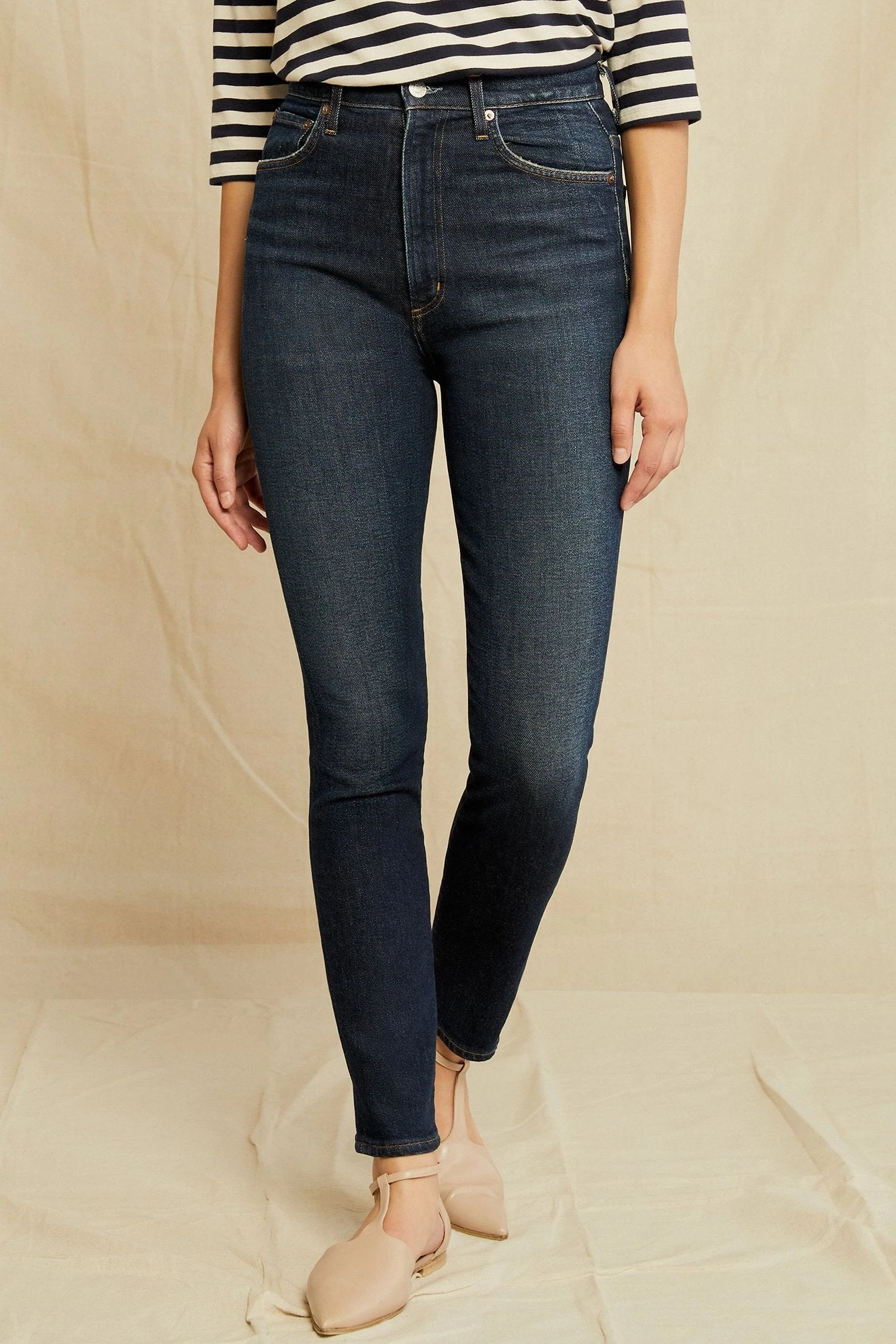 AGOLDE Pinch Waist High Rise Skinny Jean - Ovation 1 AGOLDE Pinch Waist High Rise Skinny Jean - Ovation