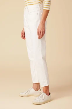 AGOLDE Parker Straight Crop Jean - Milkshake -Swish Drape Sales 3RDPA6069 Parker Jean Milkshake 2