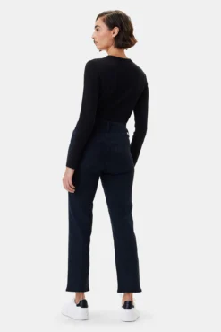 AGOLDE Kye Mid Rise Straight Crop - Pepper -Swish Drape Sales 3RDPA6070 Kye Pepper 3 4d172f2a 3f20 4136 81ad 18740271e28d