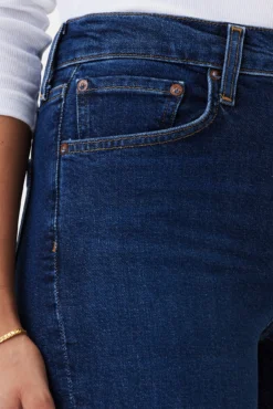 AGOLDE Kye Mid Rise Straight Crop - Song -Swish Drape Sales 3RDPA6070 Kye Song 5