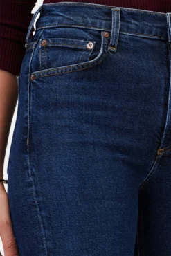 AGOLDE Nico High Rise Slim Boot - Song -Swish Drape Sales 3RDPA6099 Nico Boot Song 5