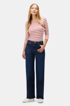 AGOLDE Harper Wide Straight Jean - Formation -Swish Drape Sales 3RDPA6100 Harper Formation 4