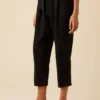 Anissa TENCEL™ Twill Pant - Black