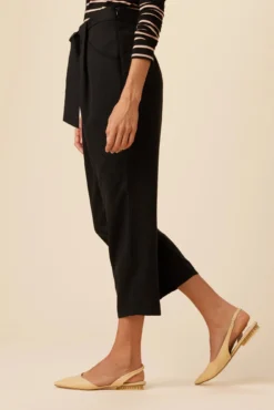 Anissa TENCEL™ Twill Pant - Black -Swish Drape Sales 4104R1 Anissa Tencel Twill Black 2