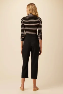 Anissa TENCEL™ Twill Pant - Black -Swish Drape Sales 4104R1 Anissa Tencel Twill Black 3