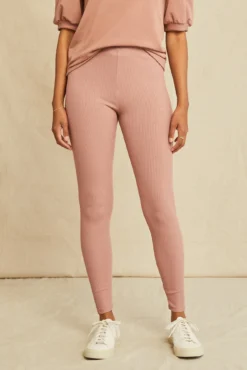 Magda Paris Rib Leggings - Quartz