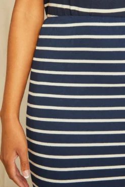 Yuma Dream Knit Skirt - Basque Stripe -Swish Drape Sales 6089 Yuma Harbor Stripe Basque 0477 web 8c51366f 280c 483e 9609 f18ea68cba53