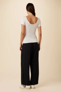 Jenna Reverie Knit Tee - White -Swish Drape Sales 7028 Jenna White 3