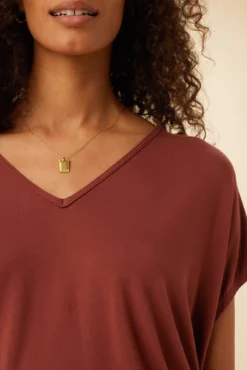 Mayr Dream Knit Tee - Earth 7 Mayr Dream Knit Tee - Earth -Swish Drape Sales 7044 Mayr Earth 4