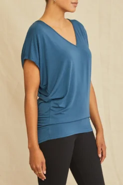Mayr Dream Knit Tee - Azure -Swish Drape Sales 7044 Mayr Ocean 2944 web 3949893c 6340 406d a489 e71b03c761e0