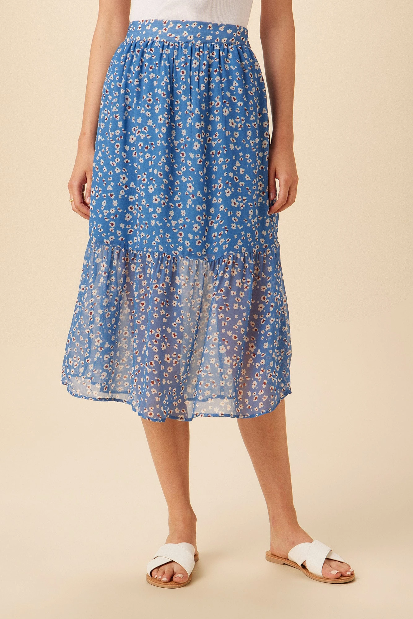 Firenza Nouveau Silk Skirt - Brooklyn Floral 1 Firenza Nouveau Silk Skirt - Brooklyn Floral