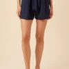 Eldora Tencel Twill Short - Bijou Blue
