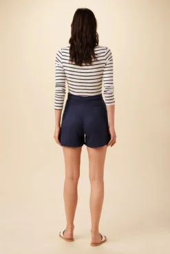 Eldora Tencel Twill Short - Bijou Blue -Swish Drape Sales 7959 Eldora Short Bijou Blue 3