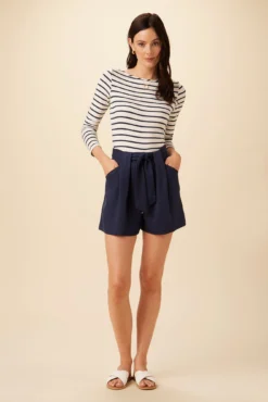 Eldora Tencel Twill Short - Bijou Blue -Swish Drape Sales 7959 Eldora Short Bijou Blue 5