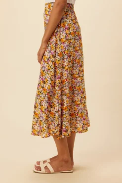 Blaze Ecovero Skirt - Mendocino -Swish Drape Sales 7969 Blaze Viscose Mendocino 2