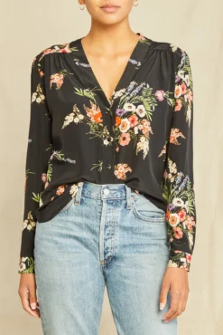 Kaya Silk Blouse - Treviso Floral