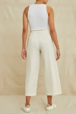 Patsy Silk Noil Pant - Ivory -Swish Drape Sales 9298PatsyIvory 4561 web 8fc7031d 656b 431e 9f9a b566d52c60f0