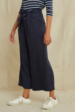 Eldora Wide Leg Pant -Swish Drape Sales 9360EldoraTencelNavy 6110 web