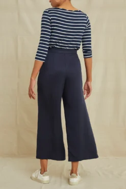Eldora Wide Leg Pant -Swish Drape Sales 9360EldoraTencelNavy 6135 web