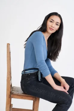 Itana Long Sleeve Dream Rib Tee - Horizon -Swish Drape Sales 9456 Itana Horizon 1498 web 20466a59 f197 416f be7c bd41d374afac