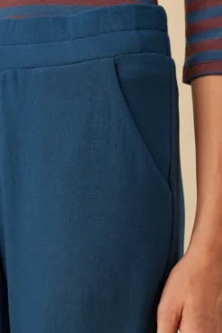 Skylar Luxe Fleece Jogger - Azure -Swish Drape Sales 9647 Skylar Luxe Azure 5