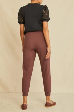 Skylar Luxe Fleece Joggers - Mocha -Swish Drape Sales 9647 Skylar Luxe Mocha 2155 web 17ab9ec6 9dd5 4a30 a9b5 e1959abeaf00