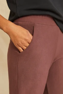 Skylar Luxe Fleece Joggers - Mocha -Swish Drape Sales 9647 Skylar Luxe Mocha 2228 web e4358fb3 7b10 40e3 b6e0 c1548cebaabd