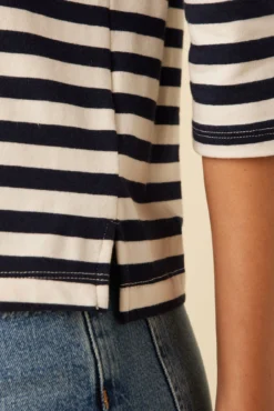 Cecelia Reverie Knit Tee - Paris Stripe -Swish Drape Sales 9819 Cecelia Paris Stripe 4