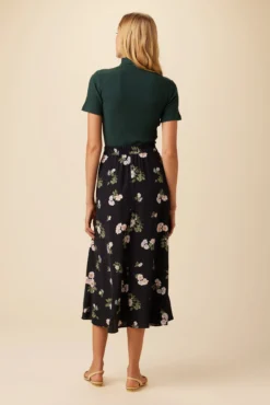 Blaze Washable Silk Skirt - Ladera Floral -Swish Drape Sales 9838 Blaze Ladera Floral 3