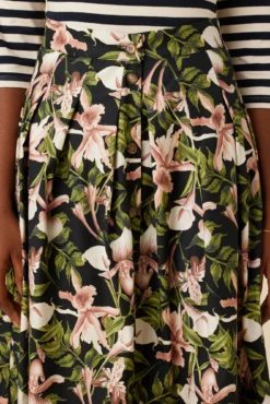 Mariah Organic Cotton Skirt - Lily -Swish Drape Sales 9860 Mariah Lily 5