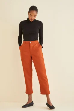 Kowtow Edition Pant -Swish Drape Sales KOWTOW Edition Pant Sienna 0181 web