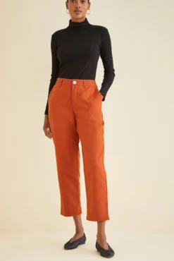 Kowtow Edition Pant -Swish Drape Sales KOWTOW Edition Pant Sienna 0198 web