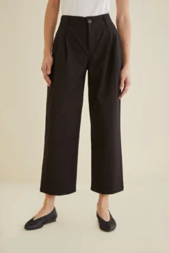 Kowtow Faculty Pants 15 Kowtow Faculty Pants -Swish Drape Sales KOWTOW Faculty Pant Black Canvas 1591 web
