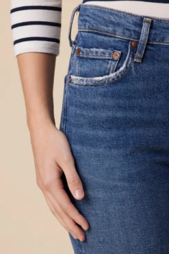 AGOLDE Nico High Rise Slim Fit Jean - Cycle -Swish Drape Sales Nico Cycle 5 10760dd7 3cf1 4f45 8957 84cfa7af3269