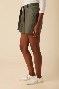 Milo Femme Fête Short - Calla Green 7 Milo Femme Fête Short - Calla Green -Swish Drape Sales TBD Milo Short Calla Green 2