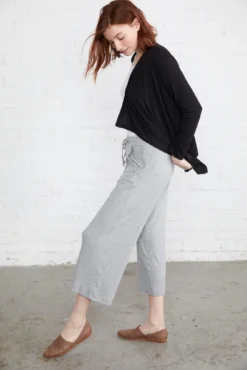Alison Cozy Rib Pant - ReAmour -Swish Drape Sales alison grey 036 w 4a93069b 75f3 4c4a a094 ca33c92f47f6